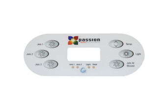  Balboa | Passion Overlay TP600 Jet1, Jet2, Jet3, Temp, Light, Jet4 151572-31